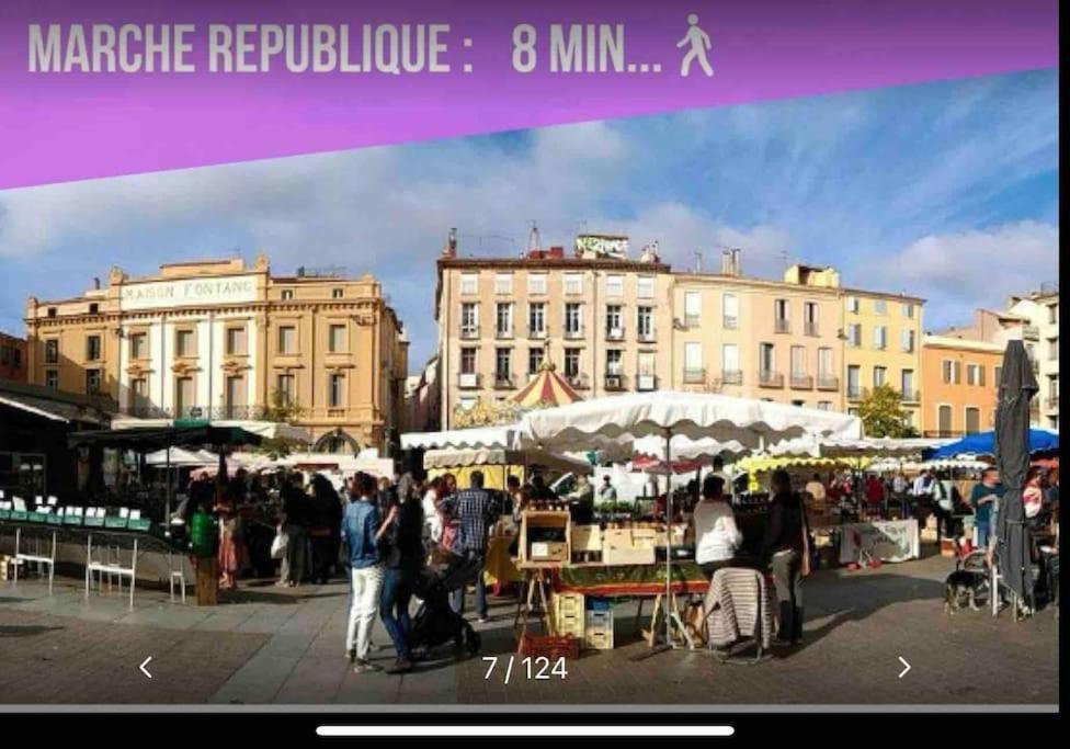 En Plein Coeur De Perpignan Le Charmant Buitenkant foto